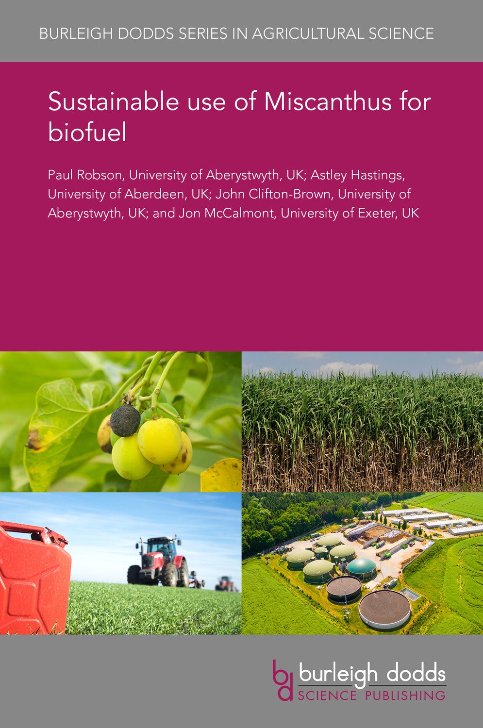 Book cover image for Sustainable use of Miscanthus for biofuel ISBN: 9781838799359